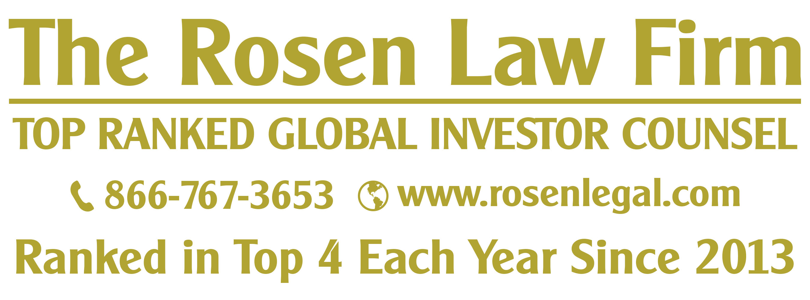 ROSEN, A GLOBAL AND LEADING LAW FIRM, Encourages Alphabet Inc. Investors to Secure Counsel Before Important Deadline in Securities Class Action - GOOGL, GOOG